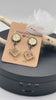 Handgefertigte Harz-Ohrringe: Unikat in Beige, Kupfer & Gold Video
